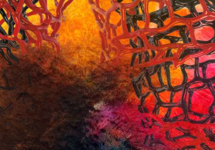 Die Farbe des Feuers und des Lichts <br>Sabine Dächert und Nadja Recknagel